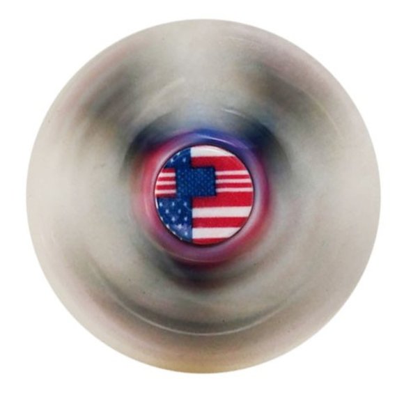 Red, White and Blue Fidget Stress Reliever Spinner NWT - Picture 1 of 6